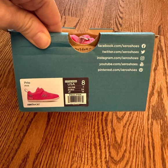 Xero Shoes Prio Little Kids – Athletic Shoes For Active Kids Size 8 - Picture 6 of 9